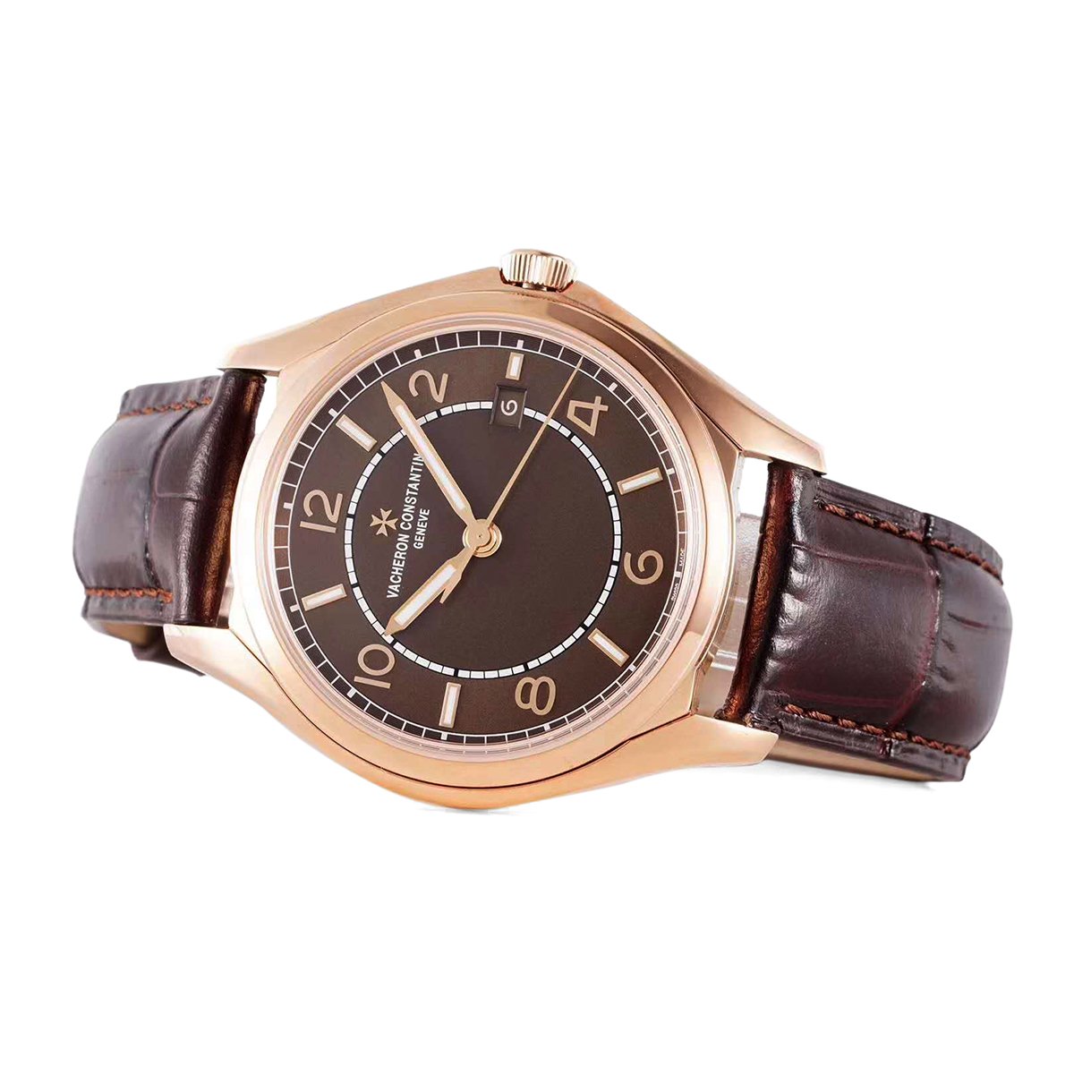 Fiftysix Brown Dial in Pink Gold Ref: 4600E