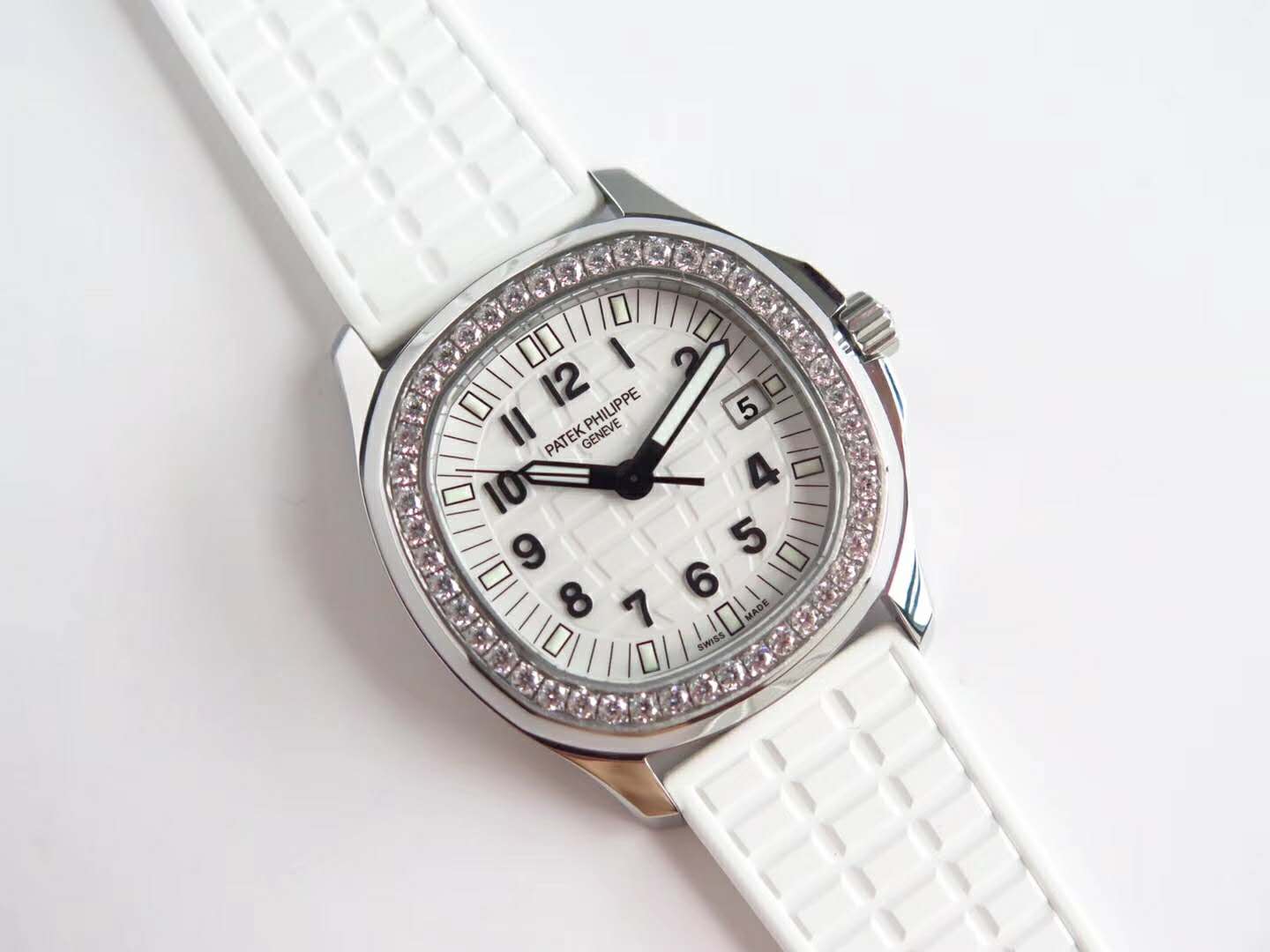 Aquanaut Luce 5067A-011 White Dial in Steel