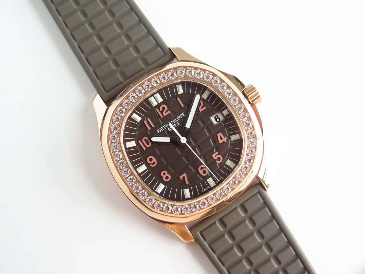 Aquanaut Luce 5068R-001 Brown Dial in Rose Gold
