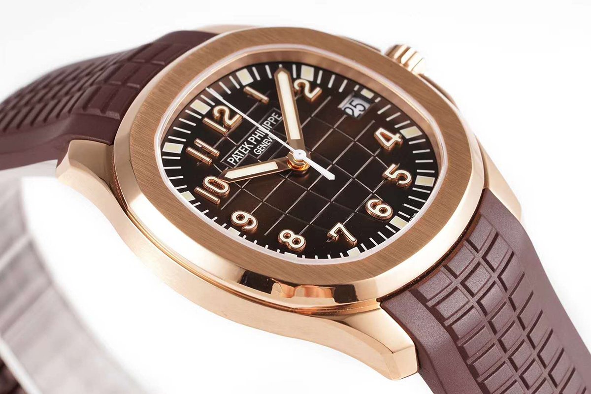 Aquanaut 5167/1R Brown Dial in Rose Gold