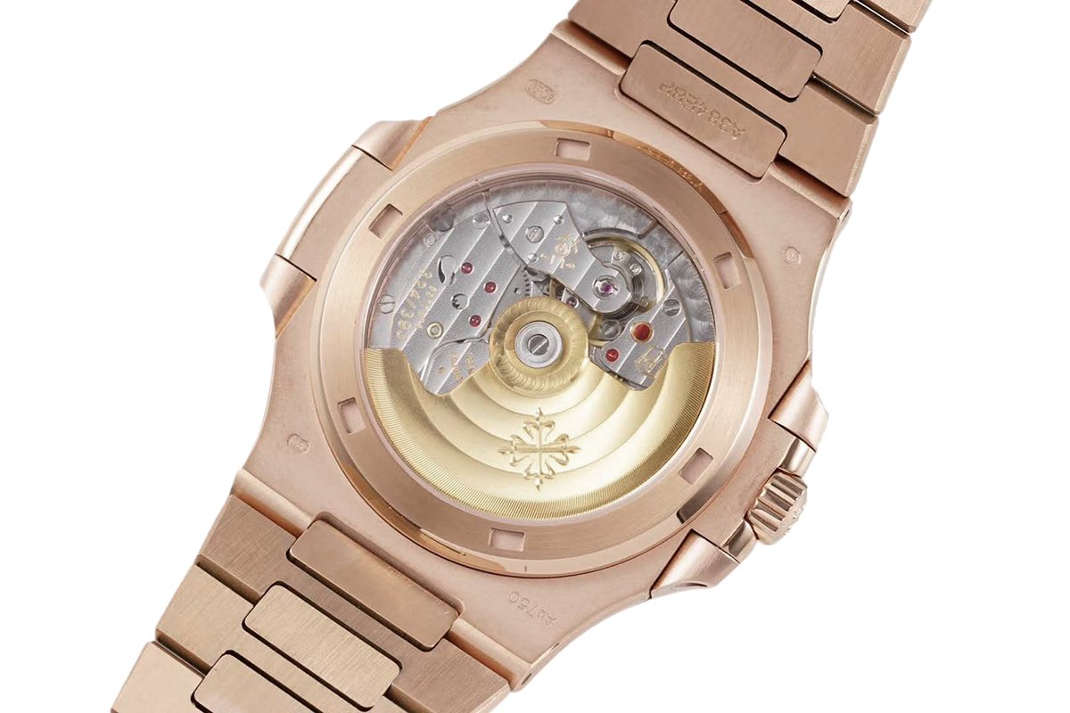 Nautilus Jumbo 5711/1R White Dial with D1am0nd Bezel