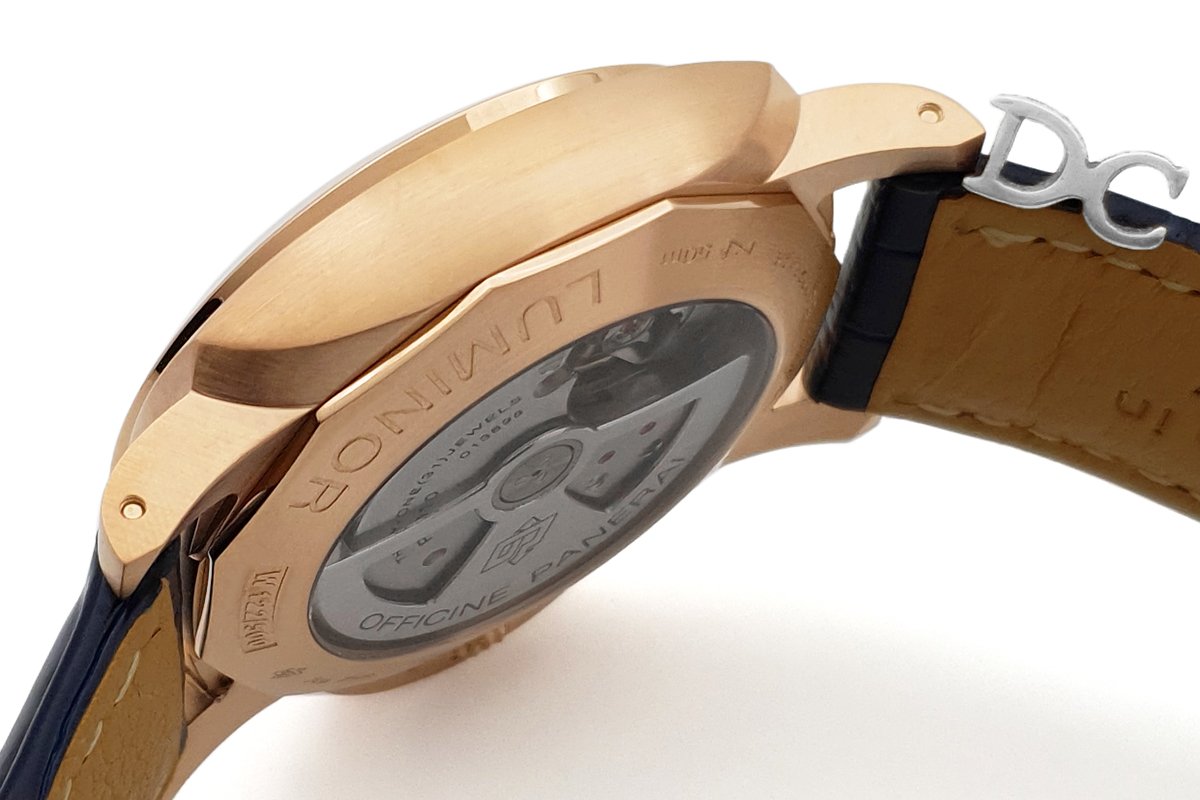 PAM1112 Luminor Marina Goldtech™ Sole Blu 44mm