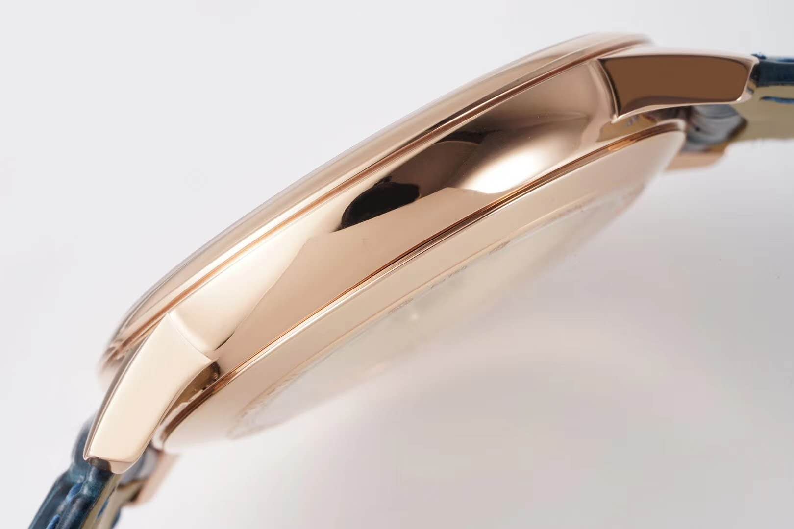 Patrimony Black Dial in Pink Gold Ref: 85180