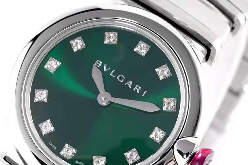 Lvcea Emerald Green Dial in Steel