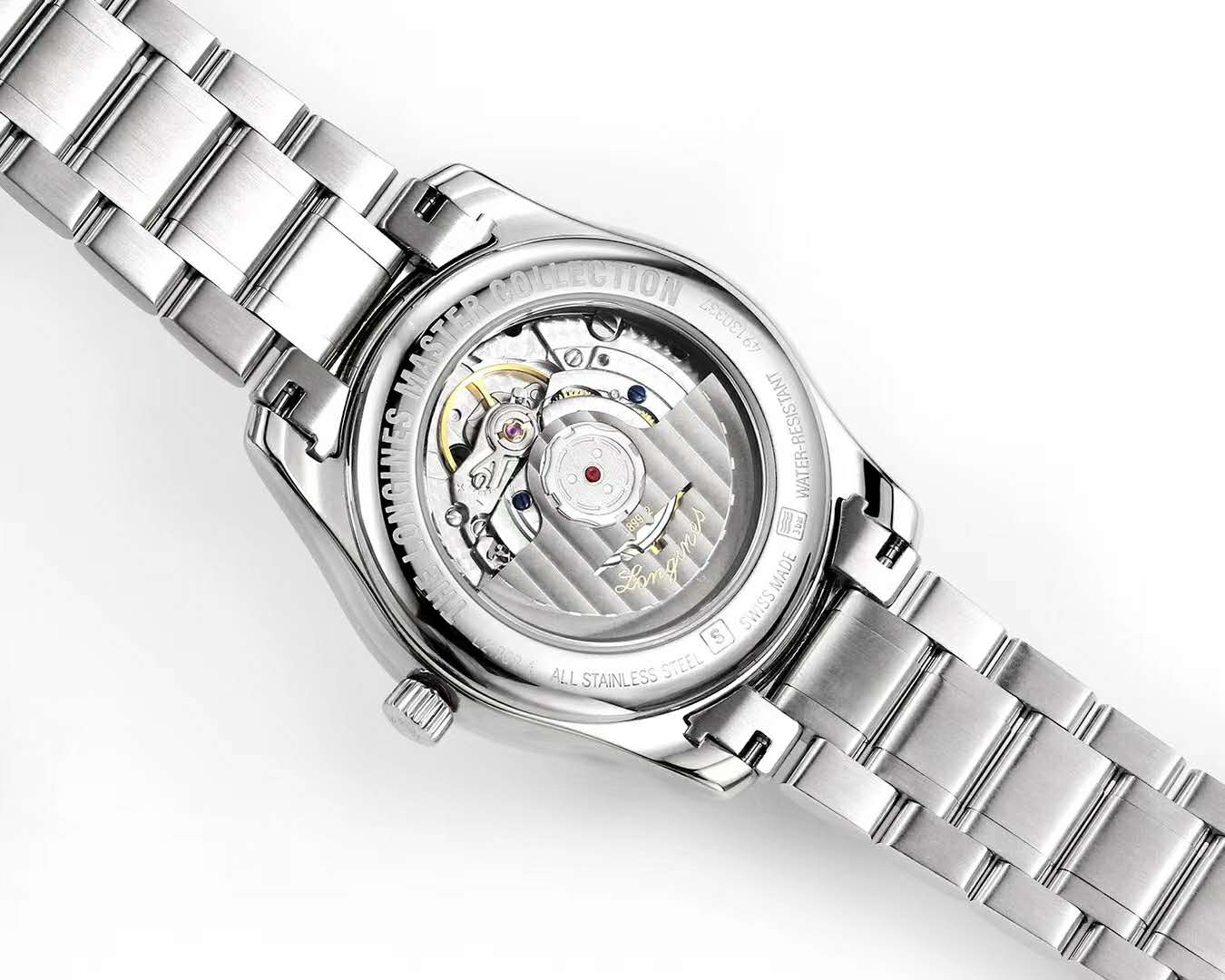 Master Collection Moonphrase White Dial on Bracelet