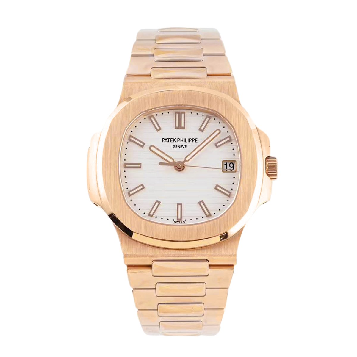 Nautilus Jumbo 5711/1R White Dial