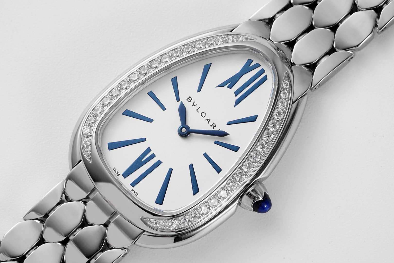 Serpenti Seduttori Watch Ref: 103148 White Dial