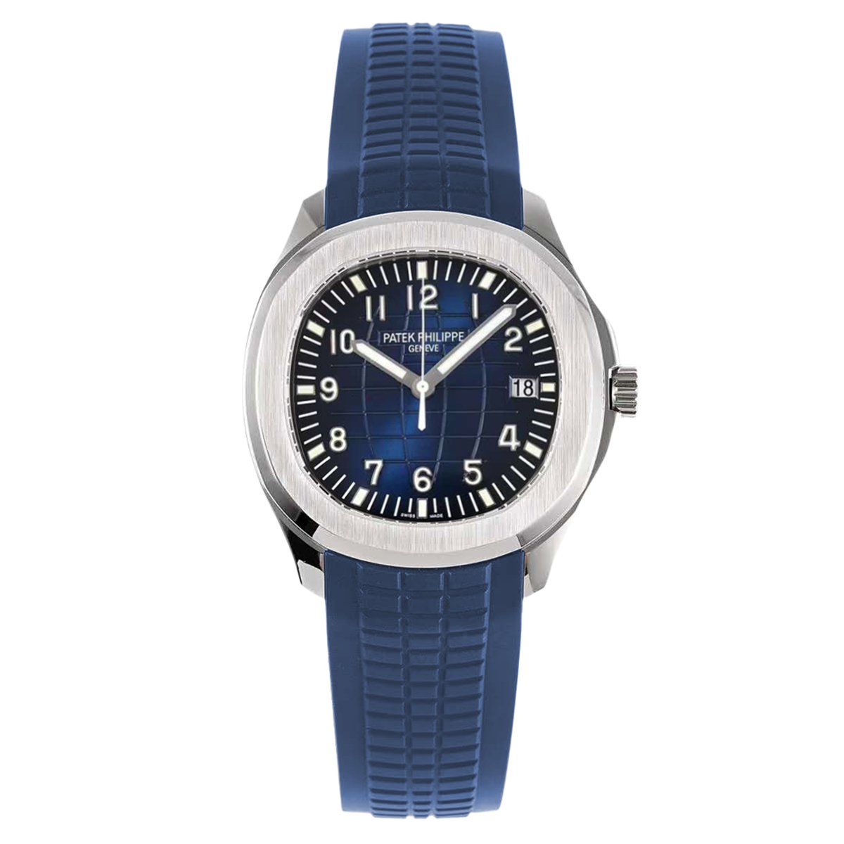 Aquanaut 5168G Blue Dial in White Gold