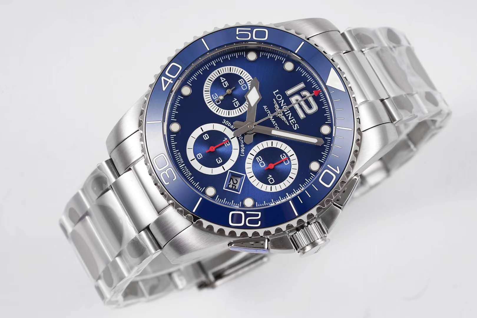 Hydroconquest Blue Dial on Bracelet