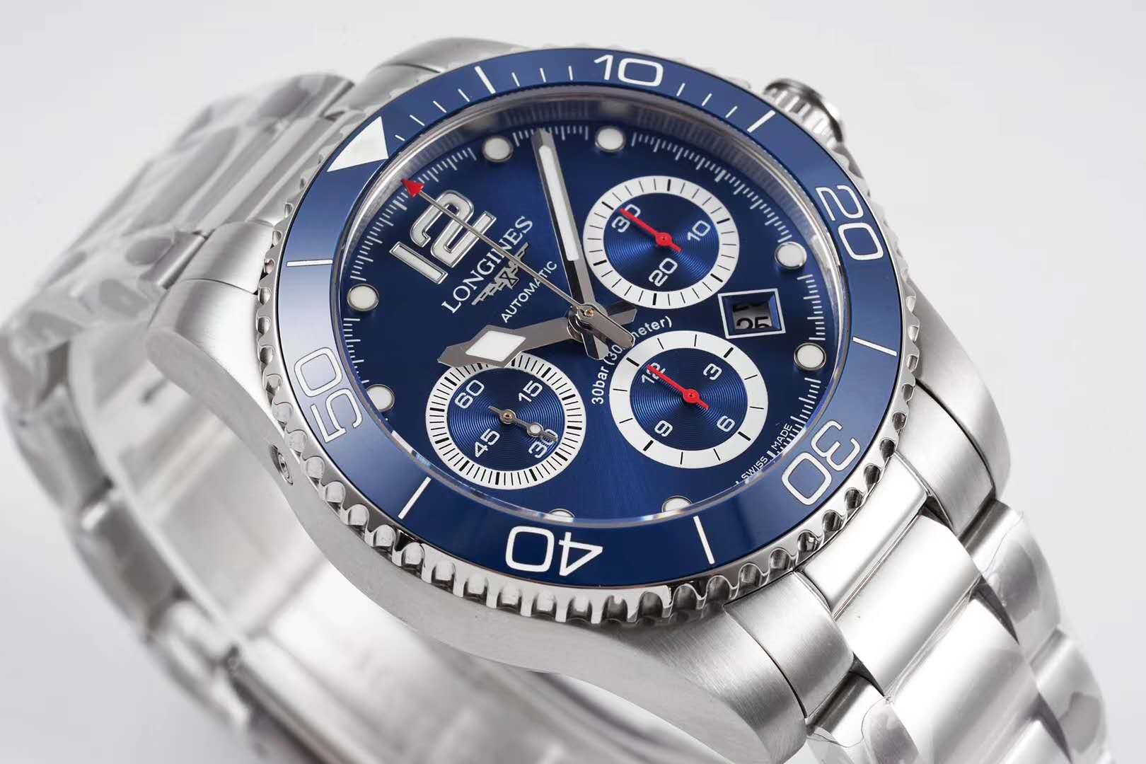 Hydroconquest Blue Dial on Bracelet