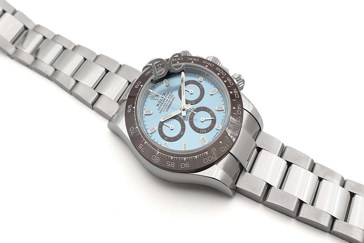 Daytona 116506 Ice Blue Dial in Platinum