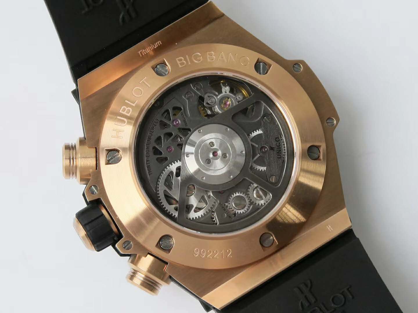 Big Bang Unico King Gold Ceramic
