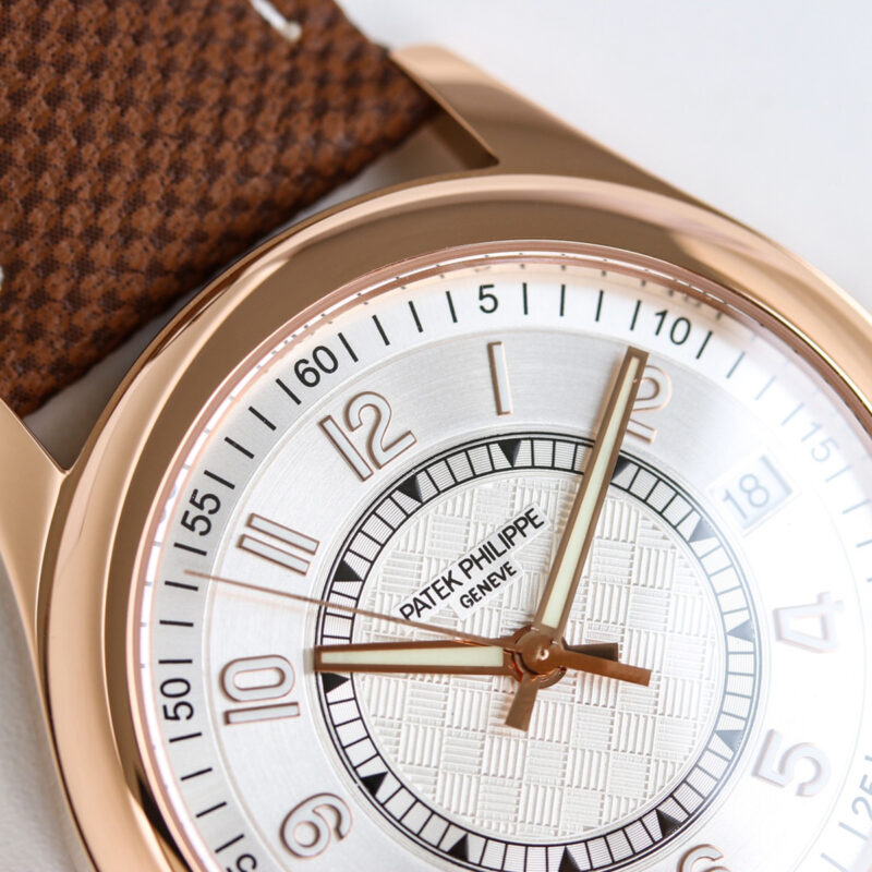 Calatrava 6007 White Dial in Rose Gold