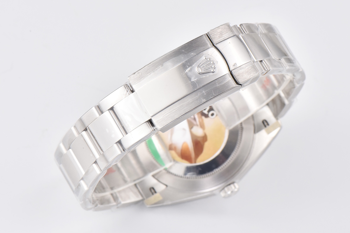 Datejust 41 126334 Bright Black Dial Stick Markers on Oyster Bracelet