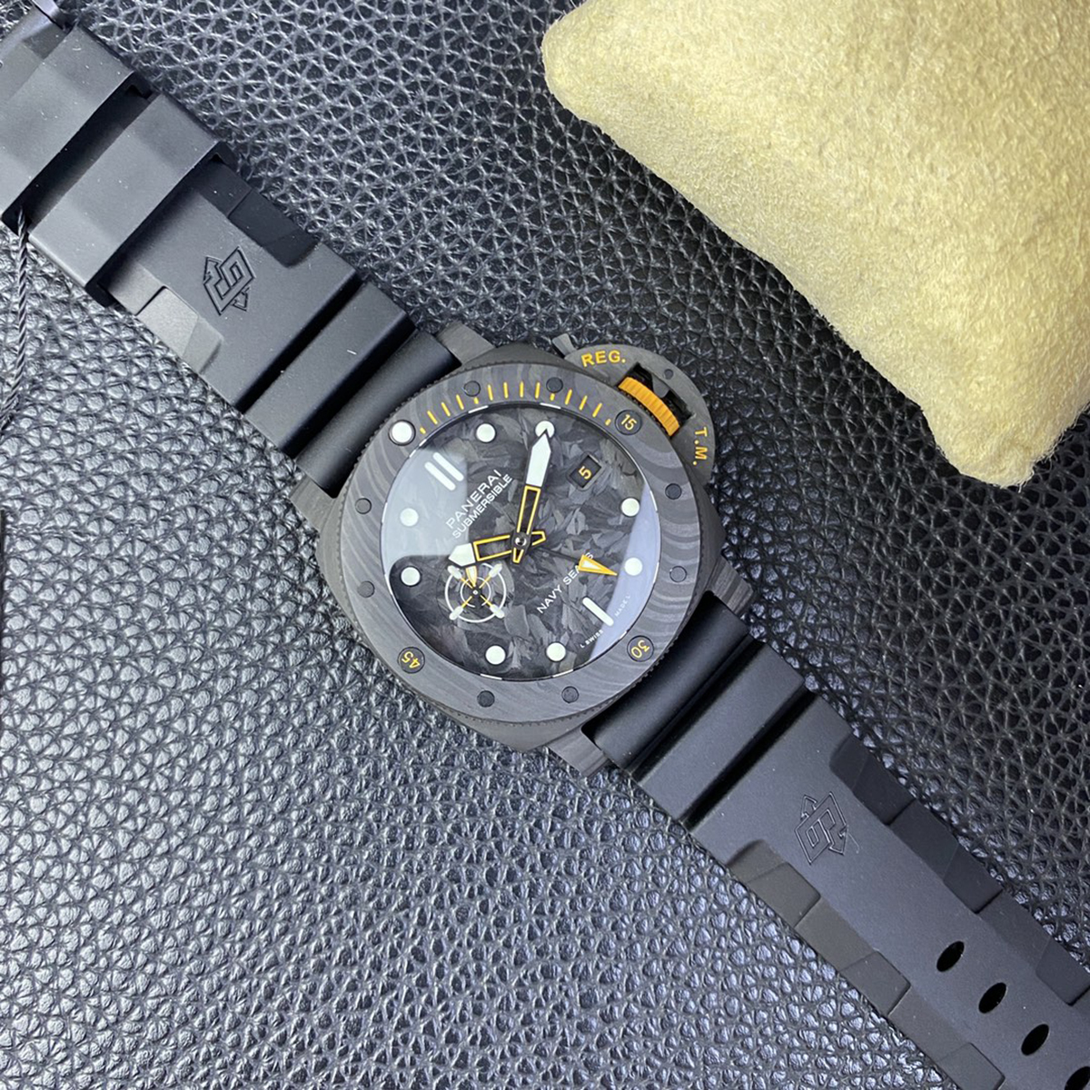 PAM1324 Submersible GMT Carbotech™ Navy Seals 44mm