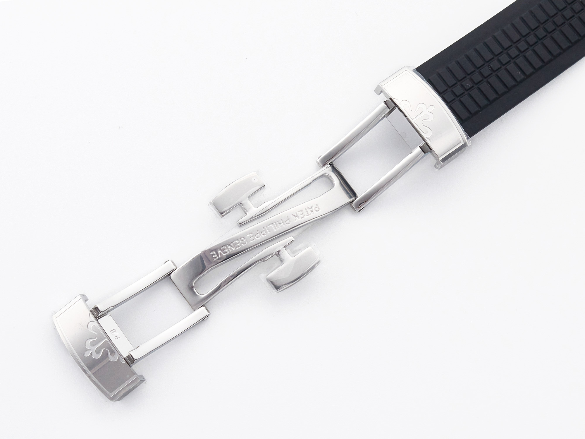 Aquanaut 5167 40mm SS 3KF 1:1 Best Edition Black Dial on Black Rubber Strap A330 S*per Clone V3