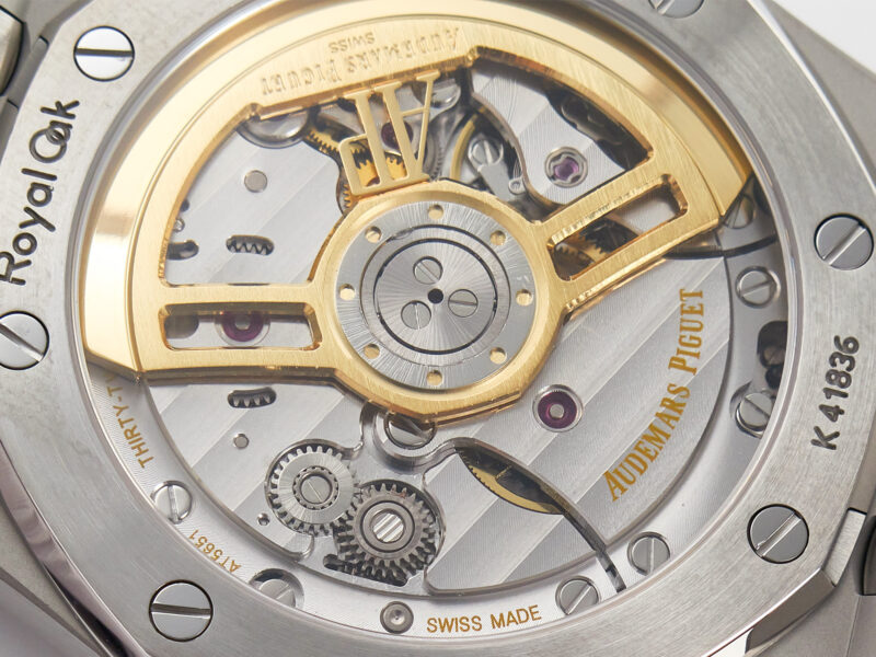 Royal Oak 41mm 15500 SS ZF 1:1 Best Edition Blue Textured Dial on SS Bracelet SA4302 S*per Clone V3