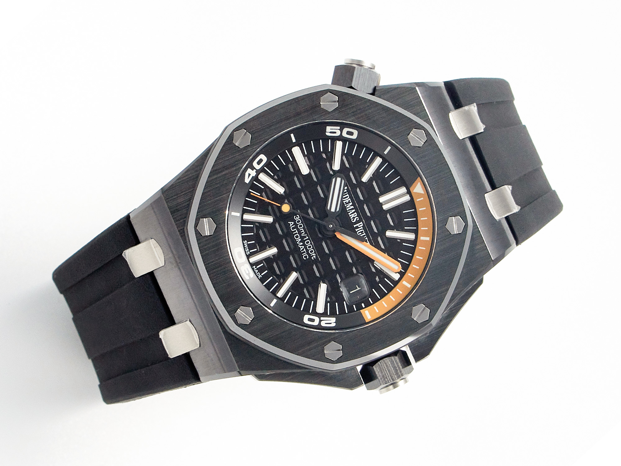 Royal Oak Offshore Diver 15707 Black Ceramic ZF 1:1 Best Edition SA3120 S*per Clone