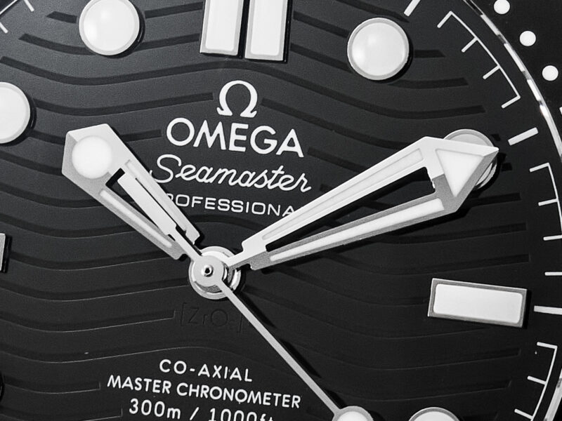 Seamaster Diver 300M VSF 1:1 Best Edition Black Ceramic Black Dial on SS Bracelet A8800 V2