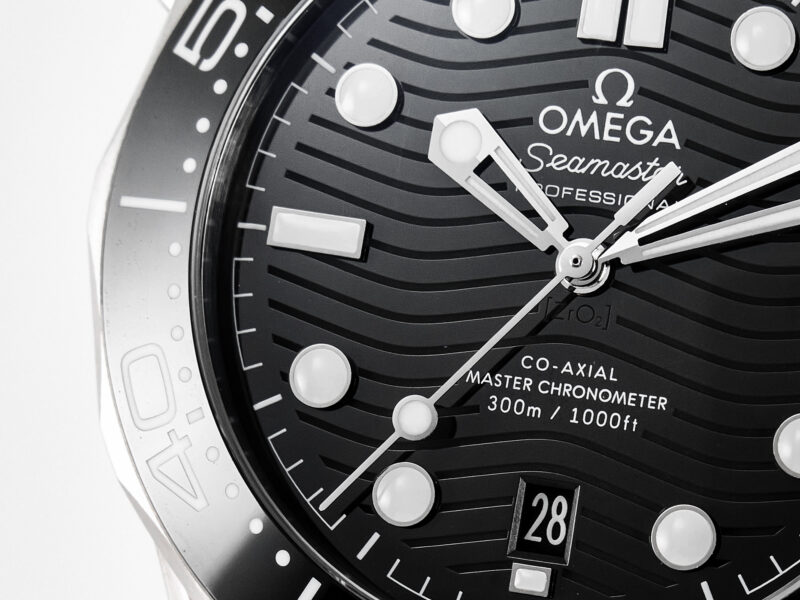 Seamaster Diver 300M VSF 1:1 Best Edition Black Ceramic Black Dial on SS Bracelet A8800 V2